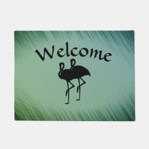 Flamingo Welcome Mat