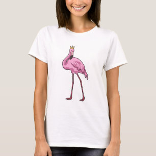 Flamingo with Crown T-Shirt