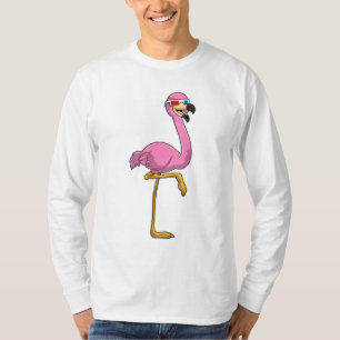 Flamingo with Glasses T-Shirt