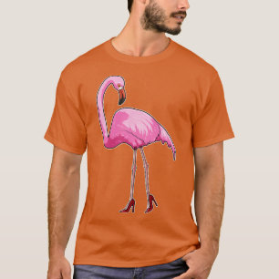 Flamingo With High Heels T-Shirt