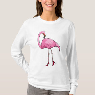Flamingo with High heels T-Shirt