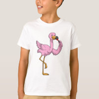 Flamingo with Lipstick