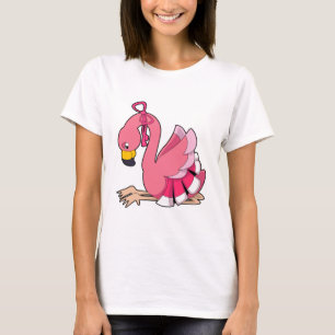 Flamingo with Ribbon T-Shirt