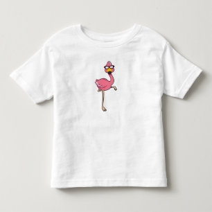 Flamingo with Sunglasses Toddler T-Shirt