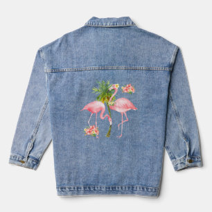 Flamingo Women's Denim Jacket