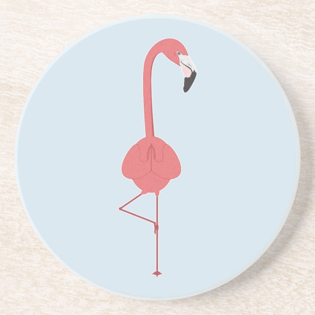 FLAMINGO YOGA COASTER (Front)