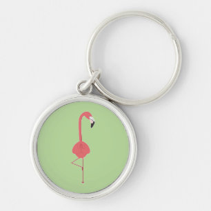 FLAMINGO YOGA KEY RING
