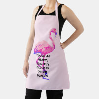 Flamingo Young At Heart Funny Saying Quote