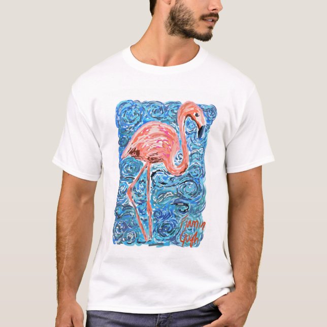 Flamingogh Masterpiece T-Shirt (Front)