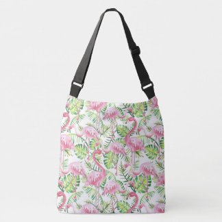 Flamingos (2) crossbody bag