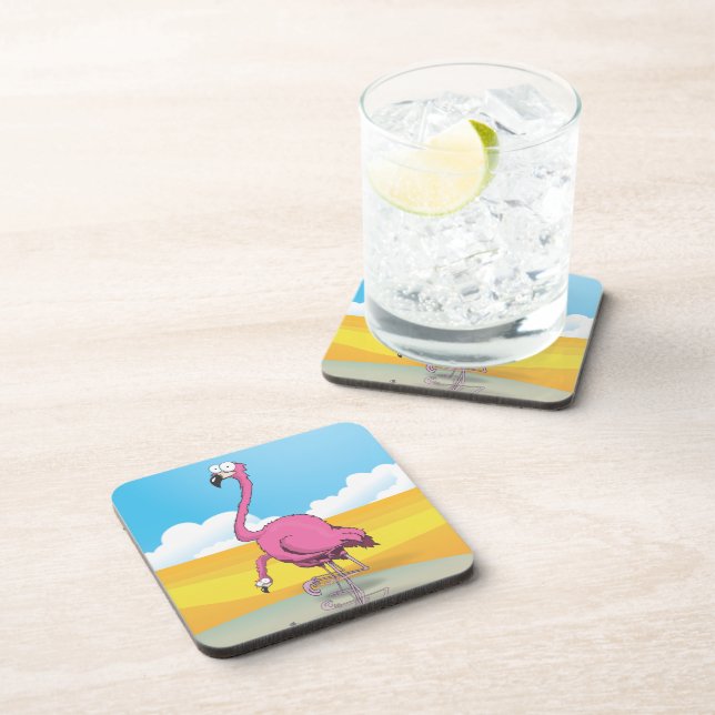 Flamingos Coaster (Right Side)