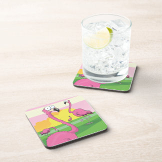 Flamingos Coaster