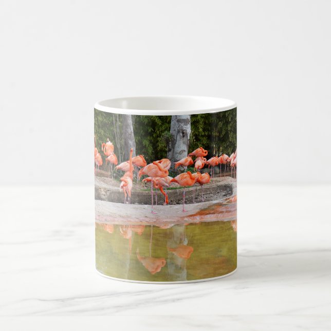Flamingos Coffee Mug (Center)