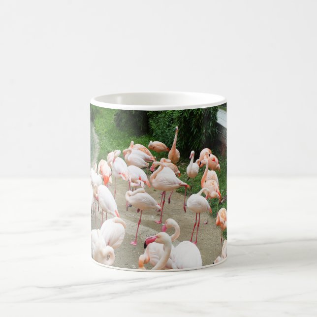 Flamingos Coffee Mug (Center)