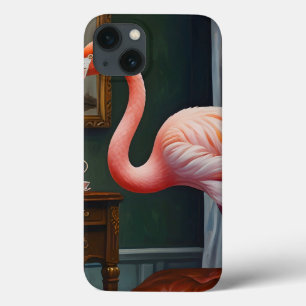 Flamingo's Cosy Corner iPhone 13 Case
