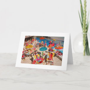 'Flamingos!' for Note Card! Card