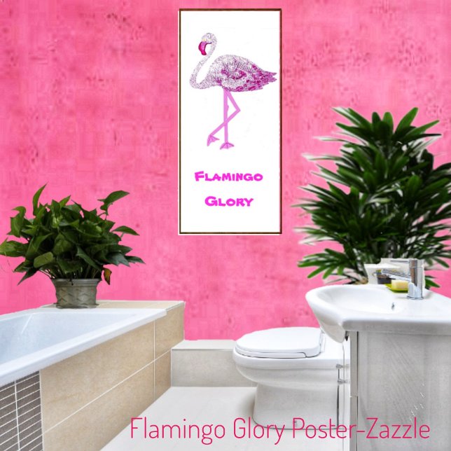 Flamingos Glory Poster (Creator Uploaded)