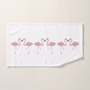 Flamingos Hand Towel