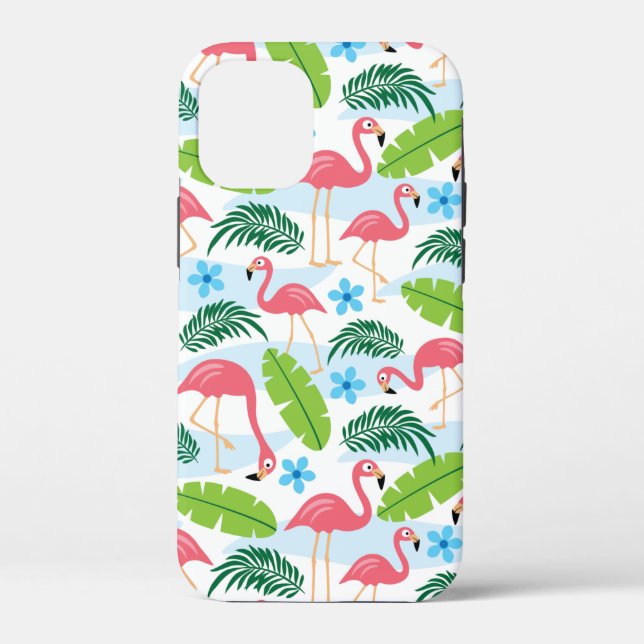 Flamingos in Paradise Case-Mate iPhone Case (Back)