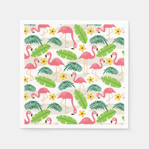 Flamingos in Paradise Napkins