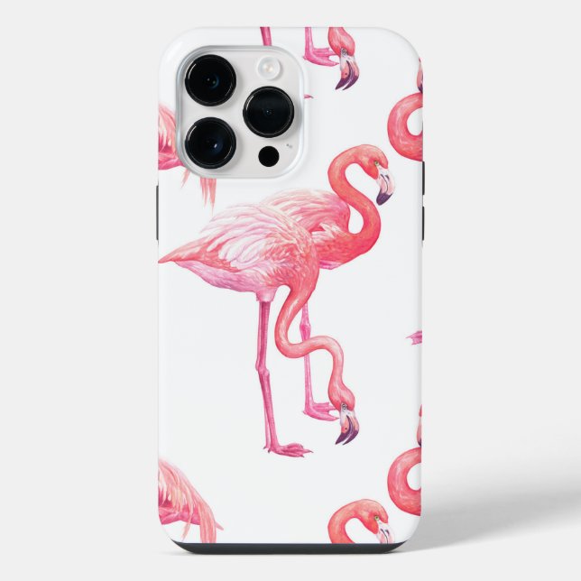 Flamingos iPhone Case (Back)