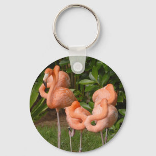 flamingos key ring