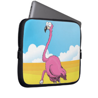 flamingos laptop sleeve
