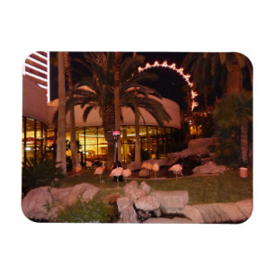Flamingos, Las Vegas Photo Magnet