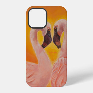 Flamingos Love Dance iPhone 12 Pro Case