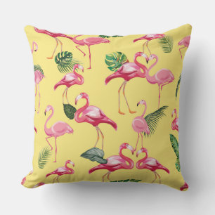 Flamingos Love Pattern 3 Cushion
