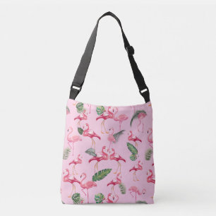 Flamingos Love Pattern 5 Crossbody Bag
