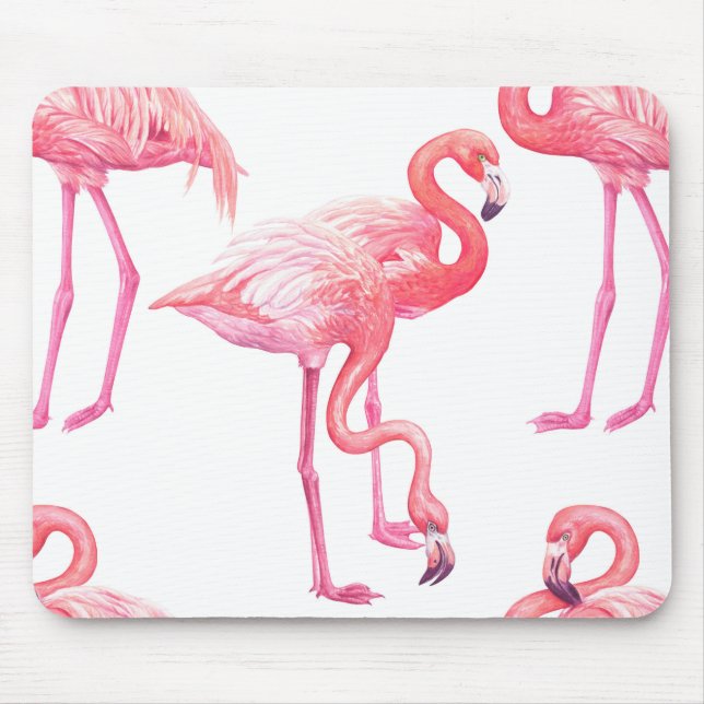 Flamingos Mouse Mat (Front)