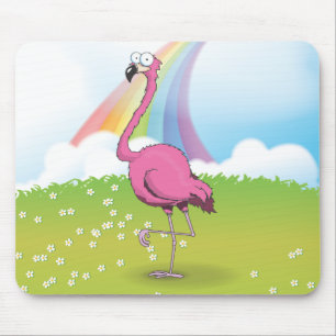 Flamingos Mouse Mat
