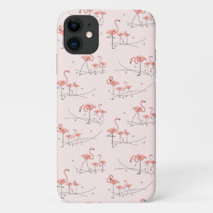 Flamingos Multi Pink iPhone case