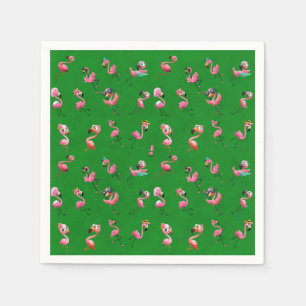 Flamingos Napkin
