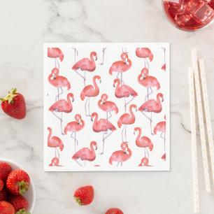 Flamingos Paper Napkin