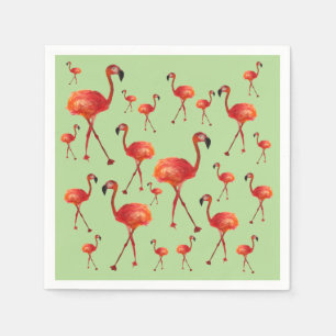 Flamingos Paper Napkins