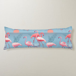 Flamingos Pattern 1 Body Cushion