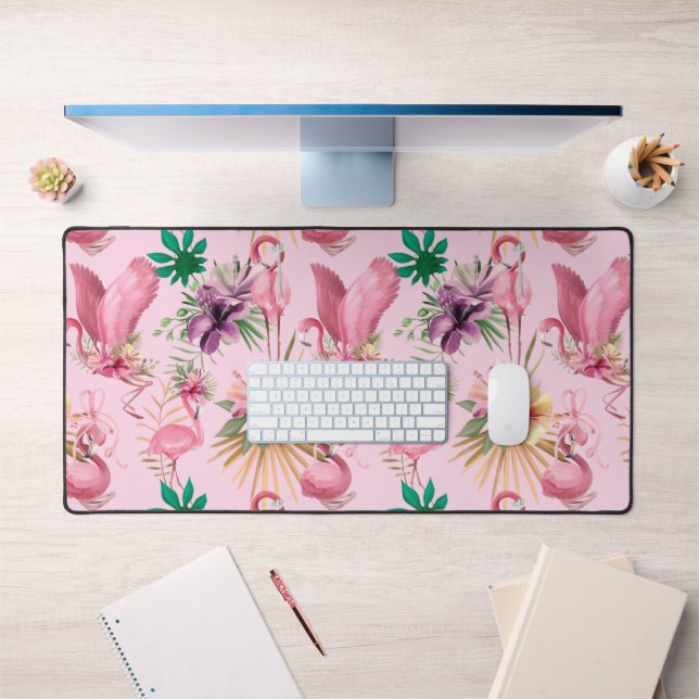 Flamingos Pattern Desk Mat (Office 1)
