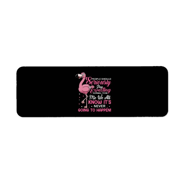 Flamingos | People Should Stop Expecting Normal (Front)