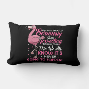 Flamingos   People Should Stop Expecting Normal Lumbar Cushion