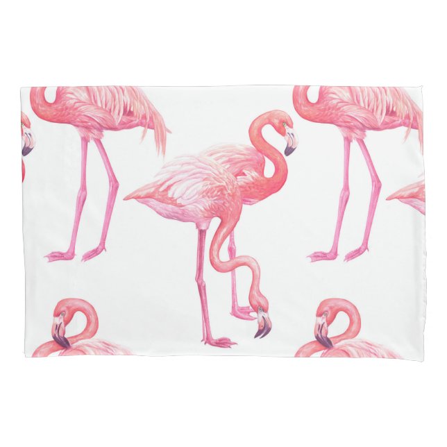 Flamingos Pillowcase (Front)