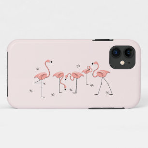 Flamingos Pink Group iPhone 11 case
