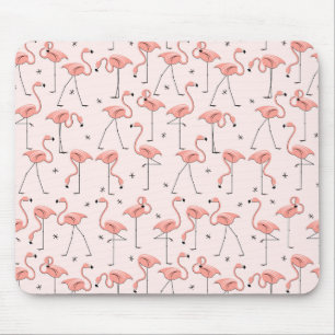 Flamingos Pink mousepad