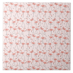 Flamingos Pink tile