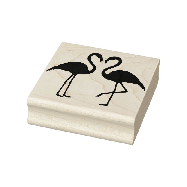 Flamingos Rubber Stamp (Stamp)