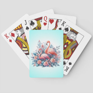Flamingos Sublimation  Playing Cards