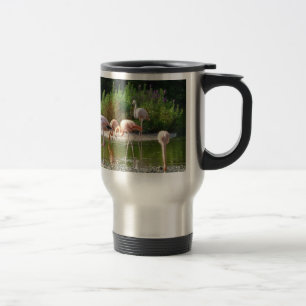 Flamingos Travel Mug