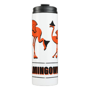 Flamingoween - Halloween Thermal Tumbler