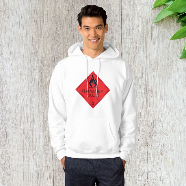 Flammable Liquid Mens Hoodie (Creator Uploaded)